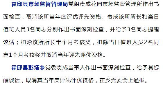 通报、写检查、扣钱！六安这些单位公职人员被处罚……