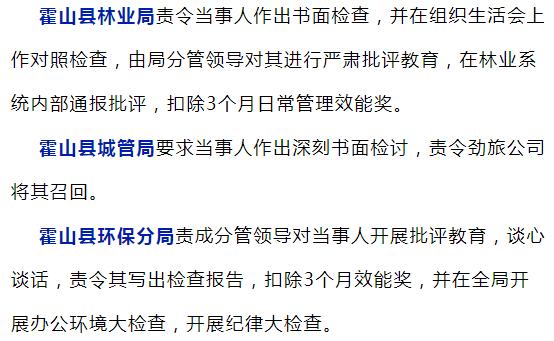 通报、写检查、扣钱！六安这些单位公职人员被处罚……