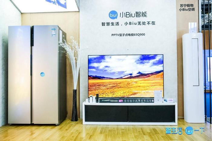 CE 展现场“秀肌肉” PPTV全面屏量子点电视65Q900实力抢镜