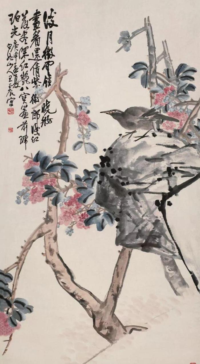 被商界耽误的画家，曾助力师傅成为上海画坛领袖，并与他秋色平分