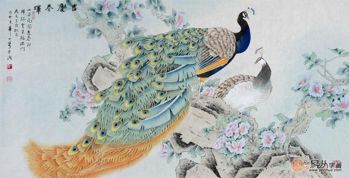 室内装饰画挂什么画好 精美墙面软装还是选花鸟画