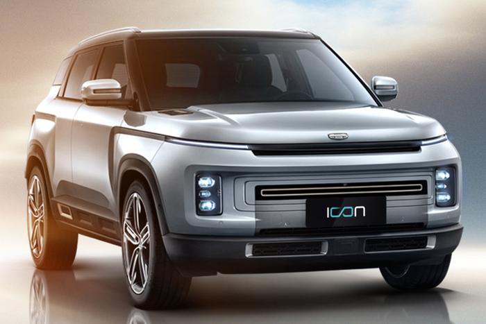 高度还原概念车/年底前上市 吉利全新紧凑SUV-icon最新官图发布