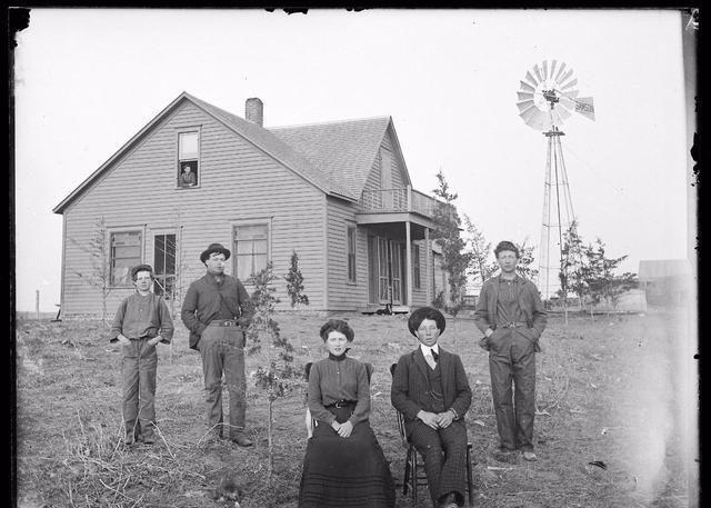 珍贵老照片，带你看一百多年前的美国农村