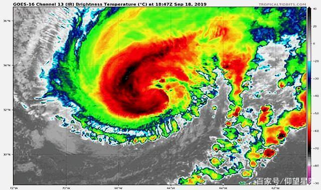 登陆在即！大西洋3级飓风“温贝托”再扩大，致命风暴潮超过9米