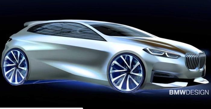 新车名称有可能为宝马i1！宝马正研发1系纯电轿车，或2021年发布