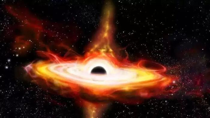在距离银河系1万光年外，发现一黑洞中心，产生剧烈的耀斑！