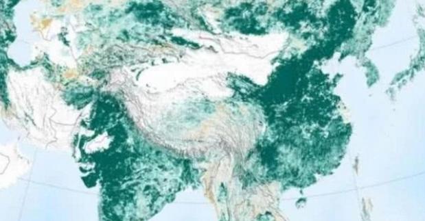 美卫星拍到地球变绿，中国和印度尤为突出，这将成为人类的悲剧