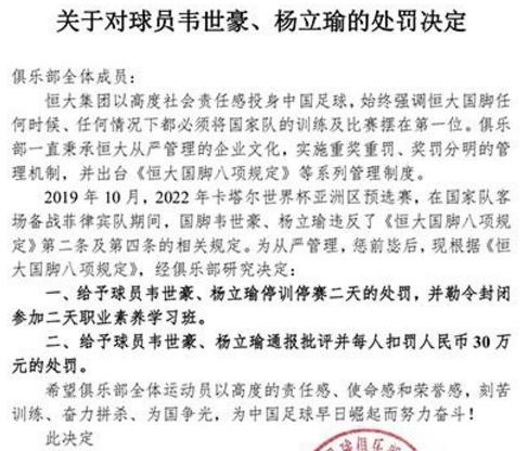 恒大首发11人曝光！两天才被罚后这老将或受重用，卡帅被里皮害了