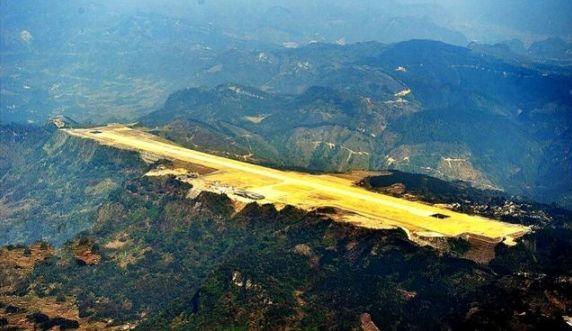 中国最危险机场，被称为“山顶航母”，耗资8.5亿削平65座山