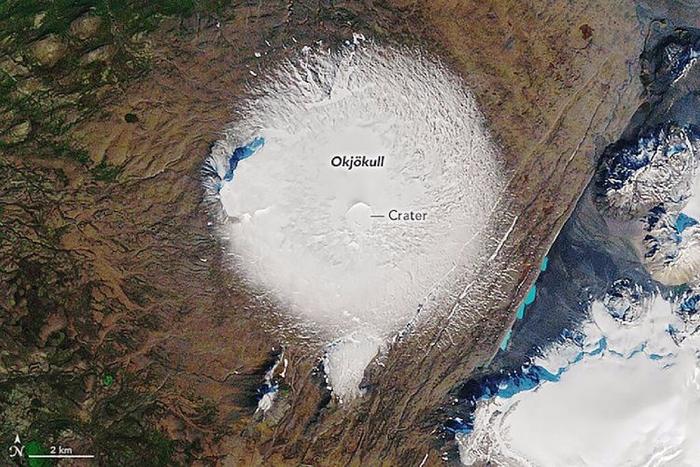冰岛首次因气候变化消失了第一座冰山——科学家警告称将有更多