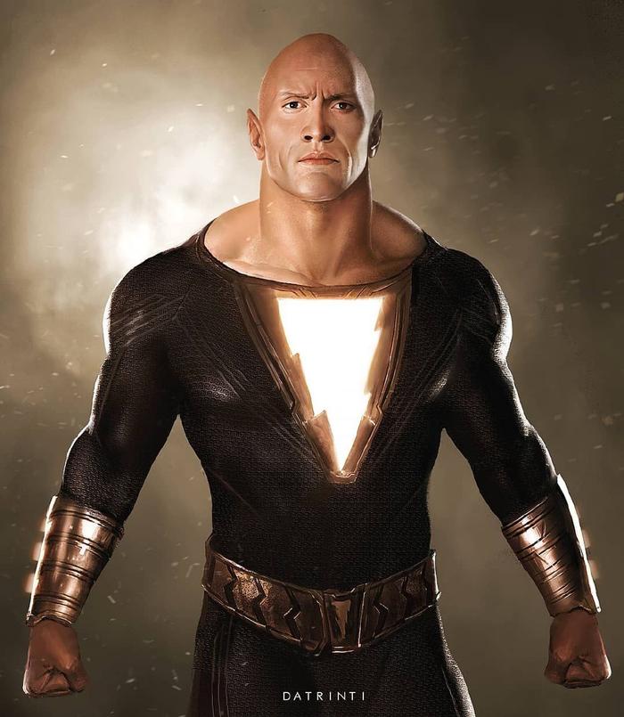 47岁巨石强森加入DC，饰演超级英雄！电影《黑亚当》明年7月开拍