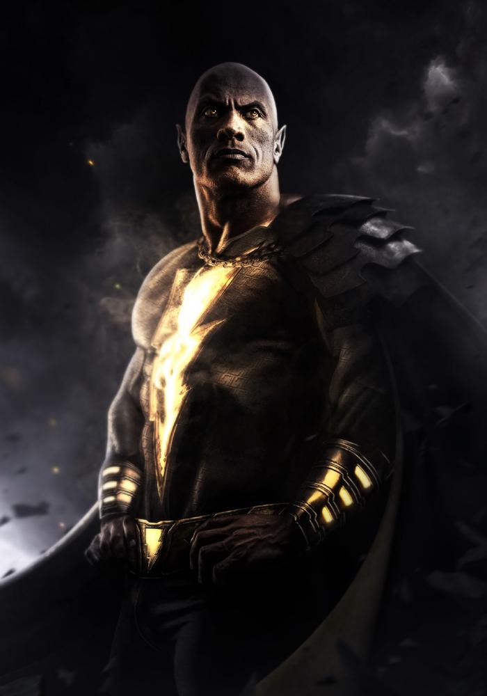 47岁巨石强森加入DC，饰演超级英雄！电影《黑亚当》明年7月开拍