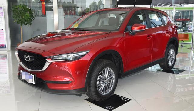 新款马自达CX-5登场，太像SUV版阿特兹2.5L+6AT油耗低到没朋友