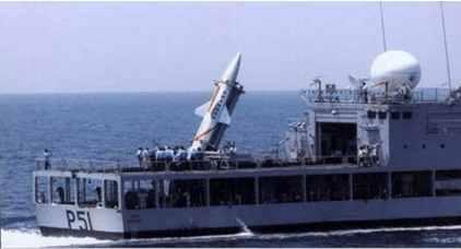 射程350千米的弹道导弹，竟装在没防空能力的护卫舰上？玩具罢了