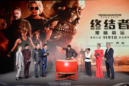 战火重燃《终结者：黑暗命运》中国影迷见证施瓦辛格热血回归
