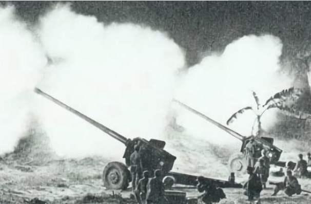 66式加榴炮和59–1式加农炮好搭档，充分教育和说服过越南人