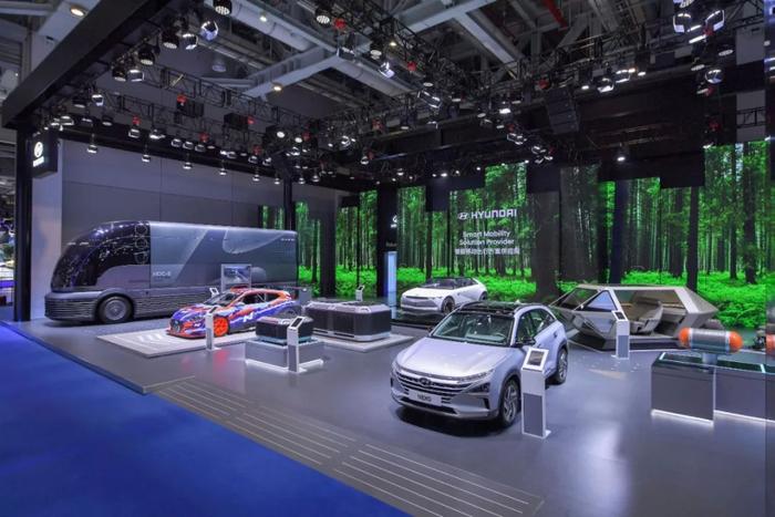 进博会上的汽车新能源：现代的氢燃料