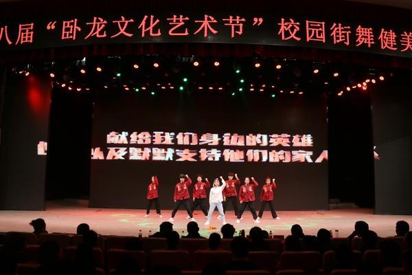 南阳师范学院举行第十八届卧龙文化艺术节健美操街舞大赛决赛