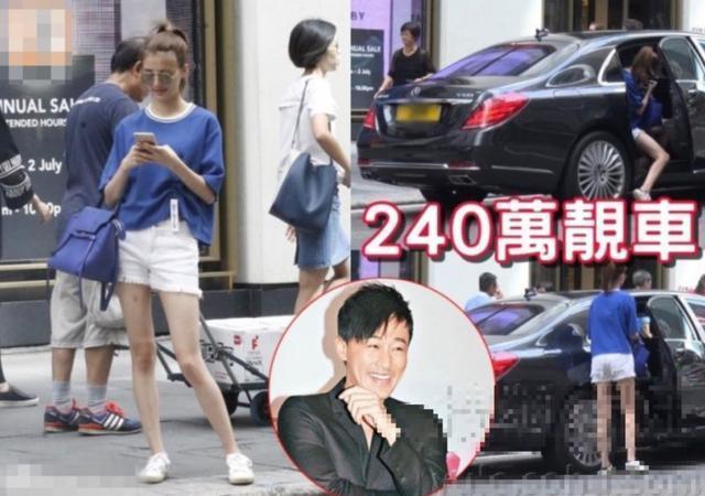 林峯女友张馨月晒美照大长腿吸睛，戴900元情侣表略显寒酸