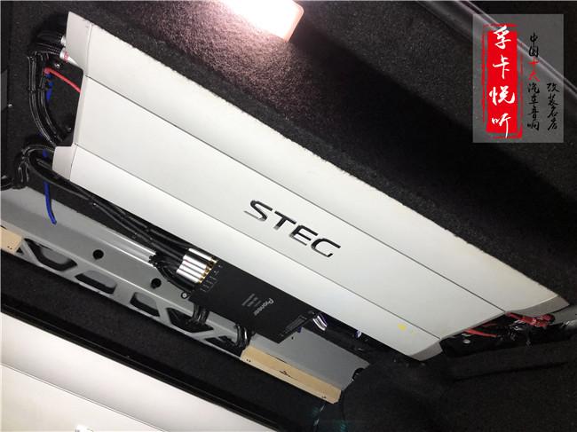 济南宝马530汽车音响改装史泰格主动三分频系统 先锋DSP专业调音