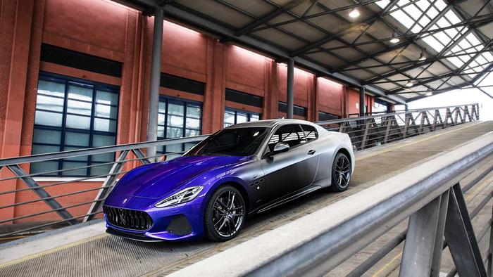 渐变色车身涂装/未来不会量产 玛莎拉蒂GT纪念版车型首发