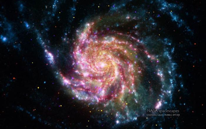 银河系为什么会自转？最新发现：星系旋转的方向取决于质量！