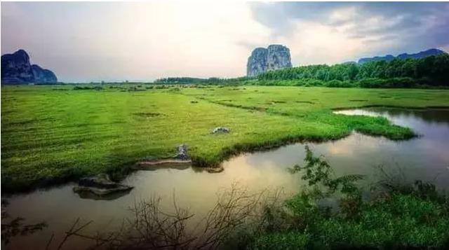 国庆广西周边游：龙女沟，更望湖，赏毛塘湿地，不孤村