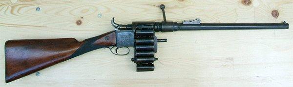 收藏界的珍品！19世纪的“大链子”步枪，最高射速每分钟30发