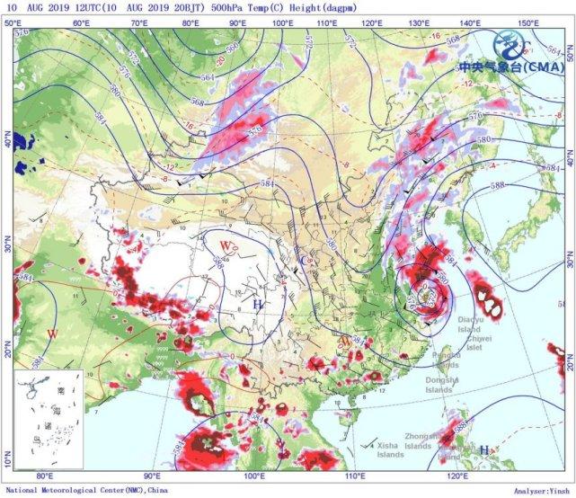 风王利奇马加速！局部特大暴雨，或不是好事，10号台风或要登陆