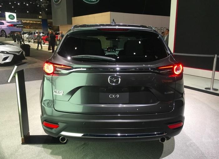 2019洛杉矶车展：新款马自达CX-9亮相 中控屏9英寸