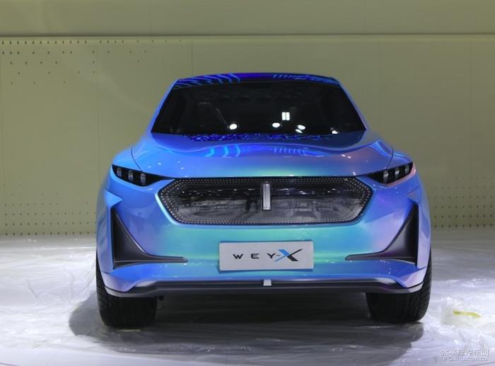2019广州车展：WEY-X概念车亮相 设计风格超前卫