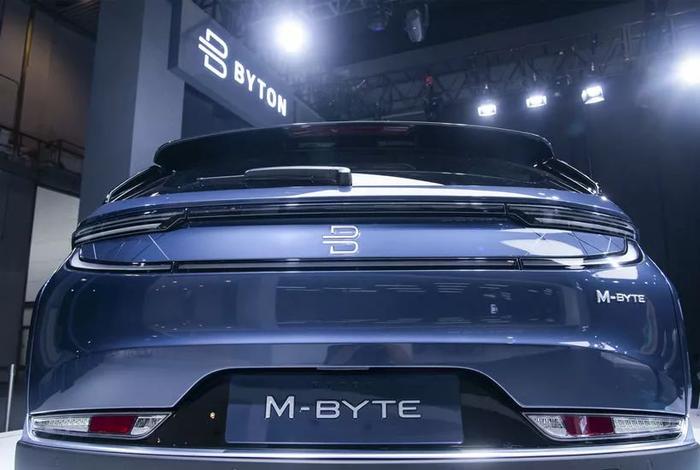 保留90%概念车设计 拜腾M-Byte迎来亚洲首秀