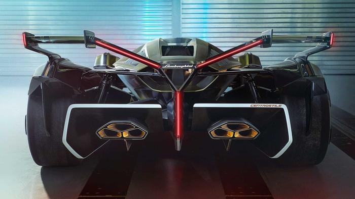 兰博基尼新款概念跑车VGT发布 设计惊艳造型科幻