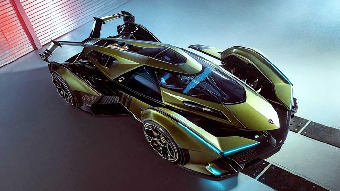 兰博基尼新款概念跑车VGT发布 设计惊艳造型科幻
