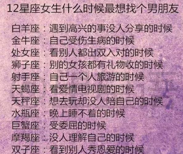 疼爱十二星座的正确方式，狮子座就得捧着，射手座放养模式开启