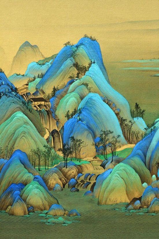 传世名画《千里江山图》鉴赏