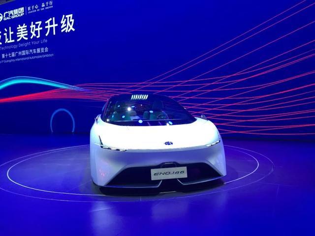 2019广州车展：广汽ENO.146新能源概念车，续航里程达1000KM