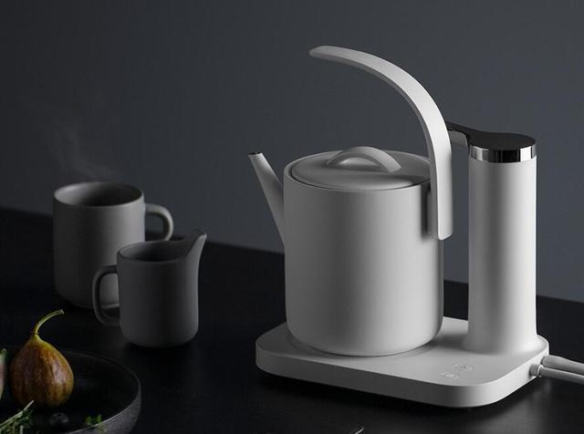 三界茶具的一把电热水壶，延续你的极简生活态度