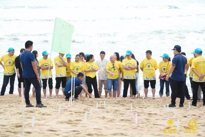 龙润百家姓茶观海茶会、沙滩拓展、海岛之旅、凤凰岛之夜，共圆一叶好茶的山盟海誓！