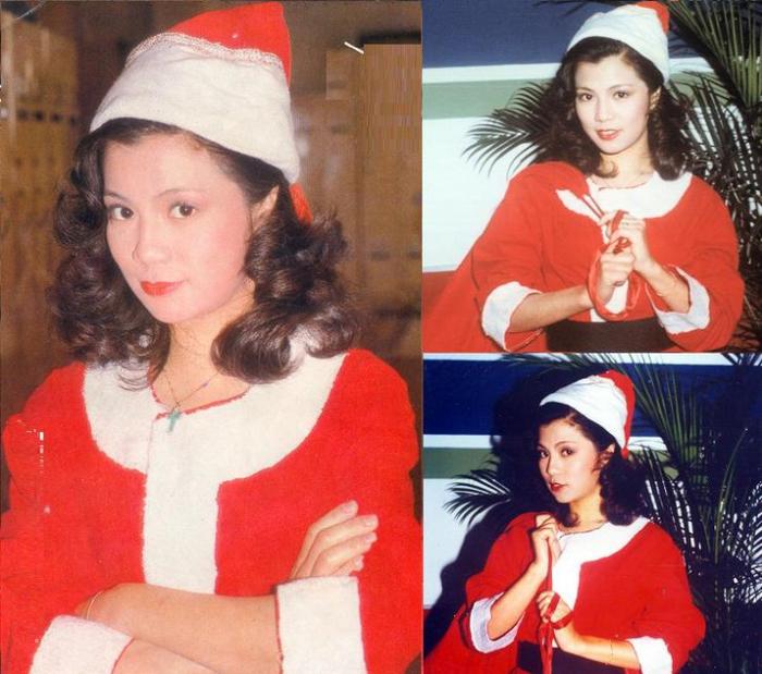 信仰基督教的翁美玲，曾在圣诞节把自己装扮成圣诞老人