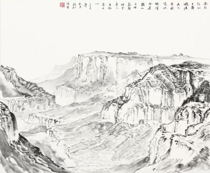 展讯 | 钦若苍穹——许钦松山水画展在山西美术馆展出