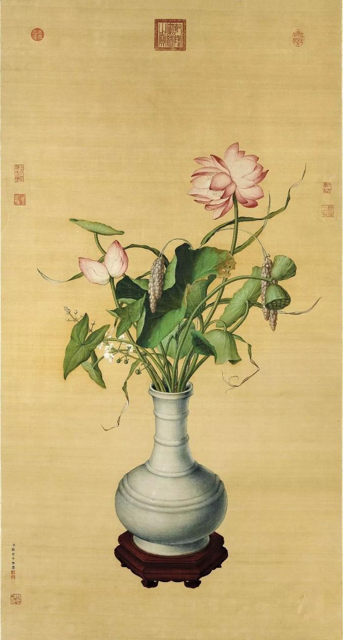 清宫十大著名画家作品集赏（100幅）