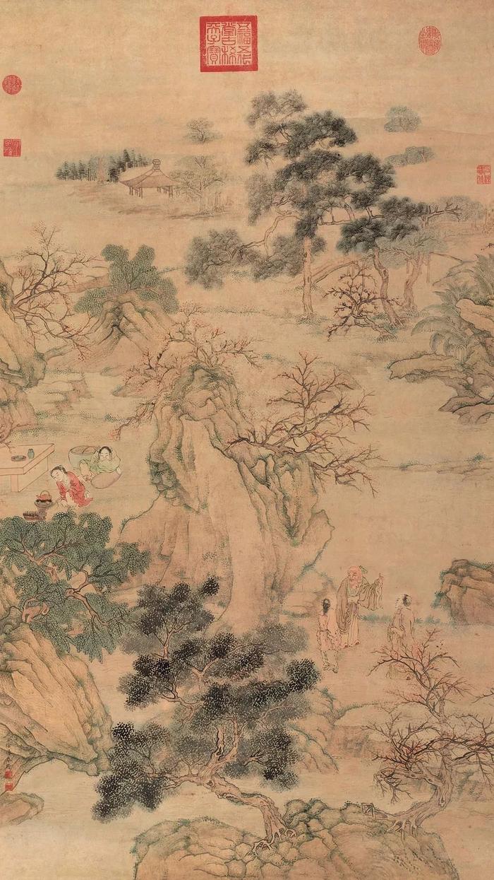 清宫十大著名画家作品集赏（100幅）