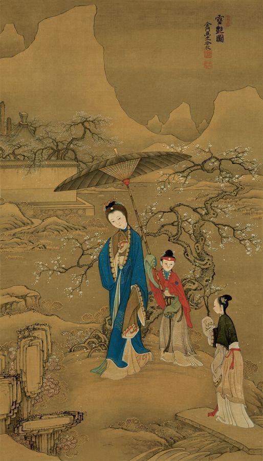 清宫十大著名画家作品集赏（100幅）