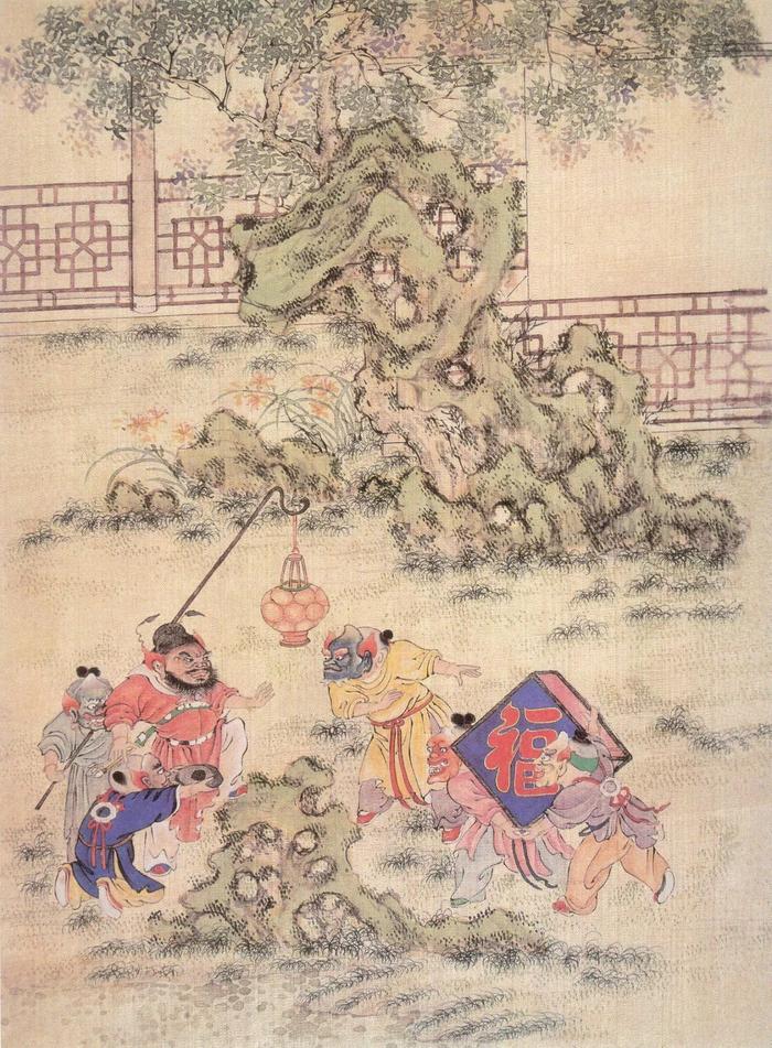 清宫十大著名画家作品集赏（100幅）