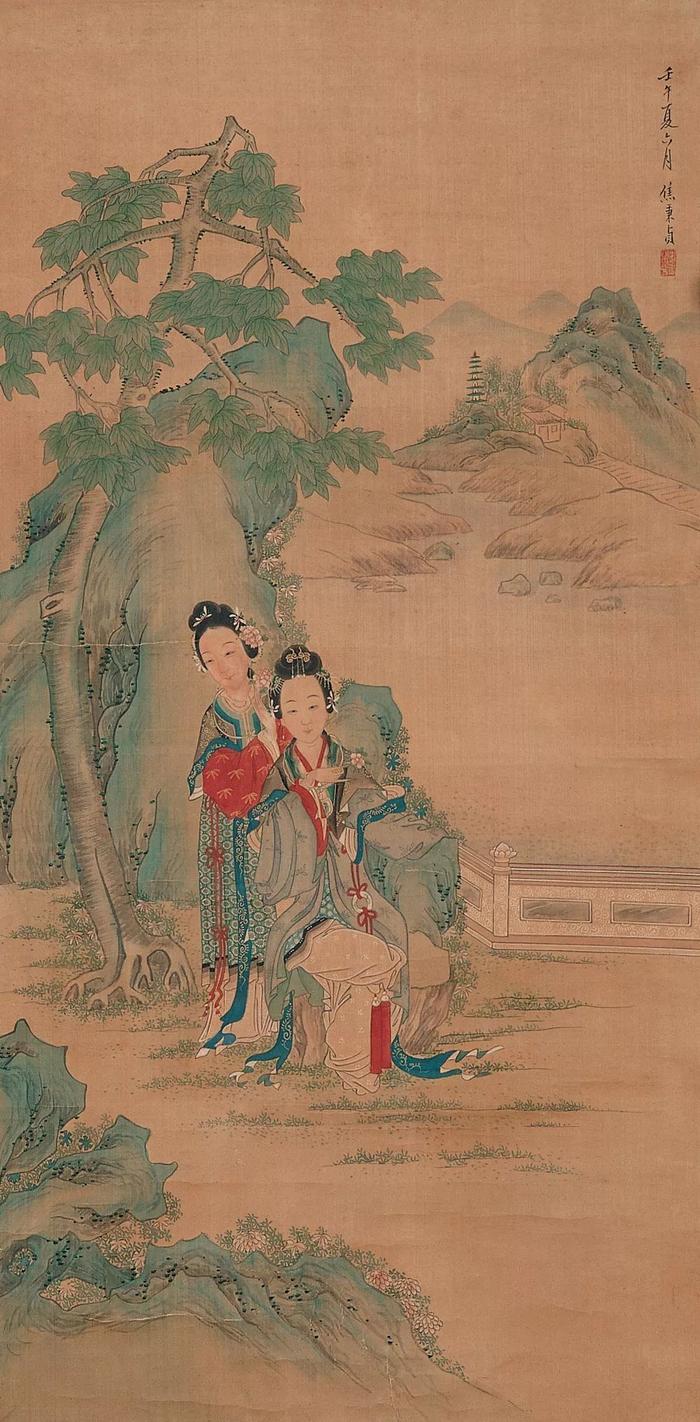 清宫十大著名画家作品集赏（100幅）