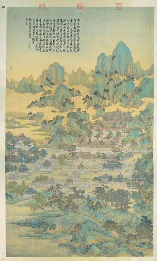 清宫十大著名画家作品集赏（100幅）