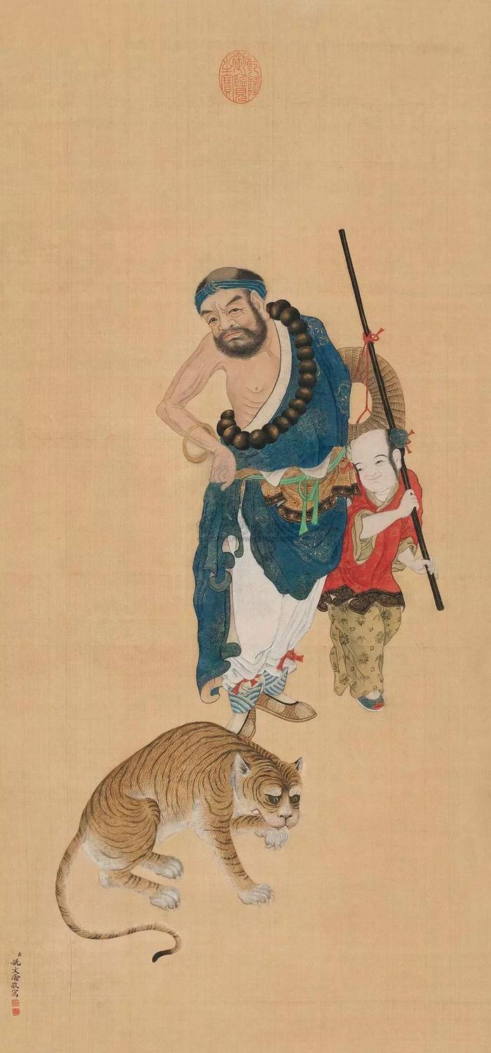 清宫十大著名画家作品集赏（100幅）