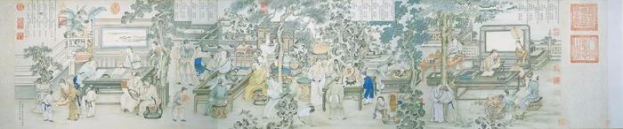 清宫十大著名画家作品集赏（100幅）