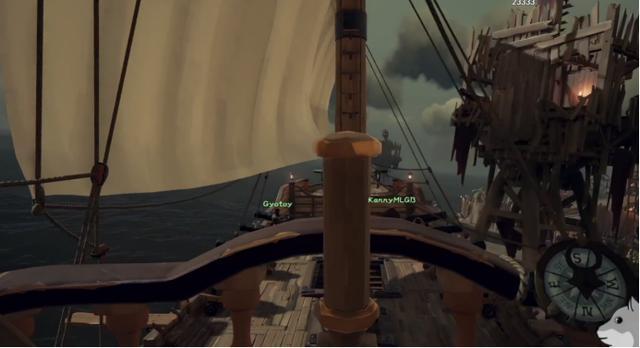 海上鼓手Quin控船横撞无名小岛，一世英名毁于《盗贼之海》